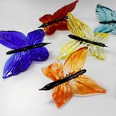 Glass butterflies - representing those who have gained their wings too soon - are on sale to raise funds to support families who've suffered the loss of an unborn or new born child