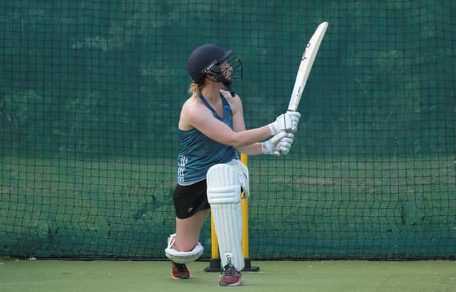 Bedford women's cricket team train on a Monday evening, from 6.45pm, at their home ground, The Bury on Church Lane, Goldington
