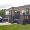 One of Away Resorts' magnificent seven-berth Woodland Retreat Lodges at the brand new Appletree Holiday Park near Boston in Lincolnshire.