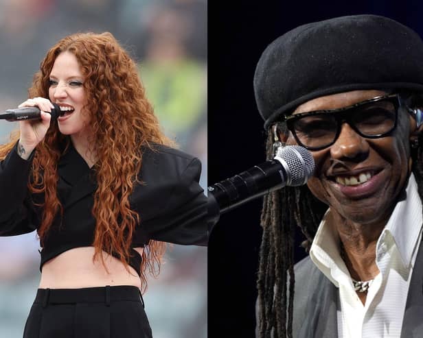 Jess Glynne and Nile Rodgers