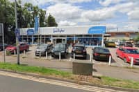 The popular warehouse-sized Sue Ryder shop in Bedford's Ampthill Road