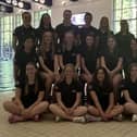 Great Britain U17 Girls Water Polo Squad (Eve Barnes - 3rd from left middle row)