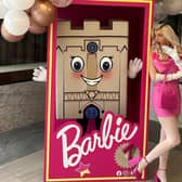 The iconic Barbie box visited the Harpur Centre last week giving fans the opportunity to pose as the iconic fashion doll first launched in the 1950s.