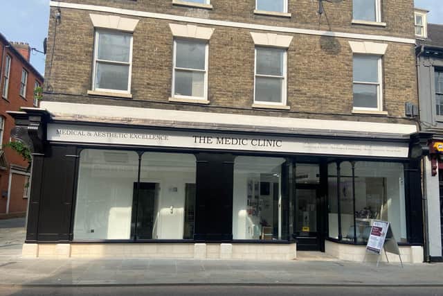 The revamped Medic Clinic in the High Street