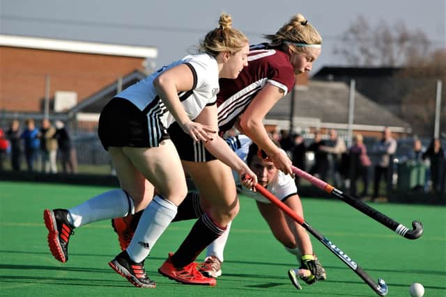 Maddie in action for Bedford, back in 2019