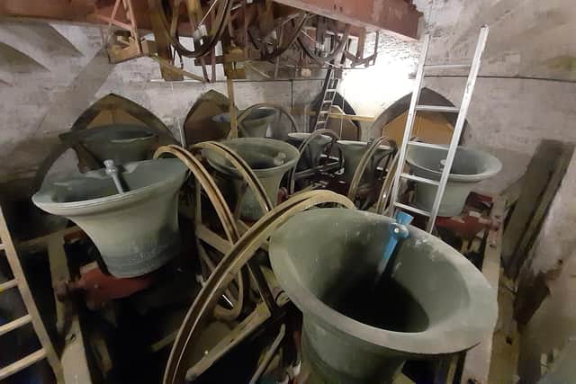 The bells at St Paul's are to be lowered for urgent repairs