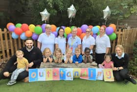 Lavenders Day Nursery celebrate its rating