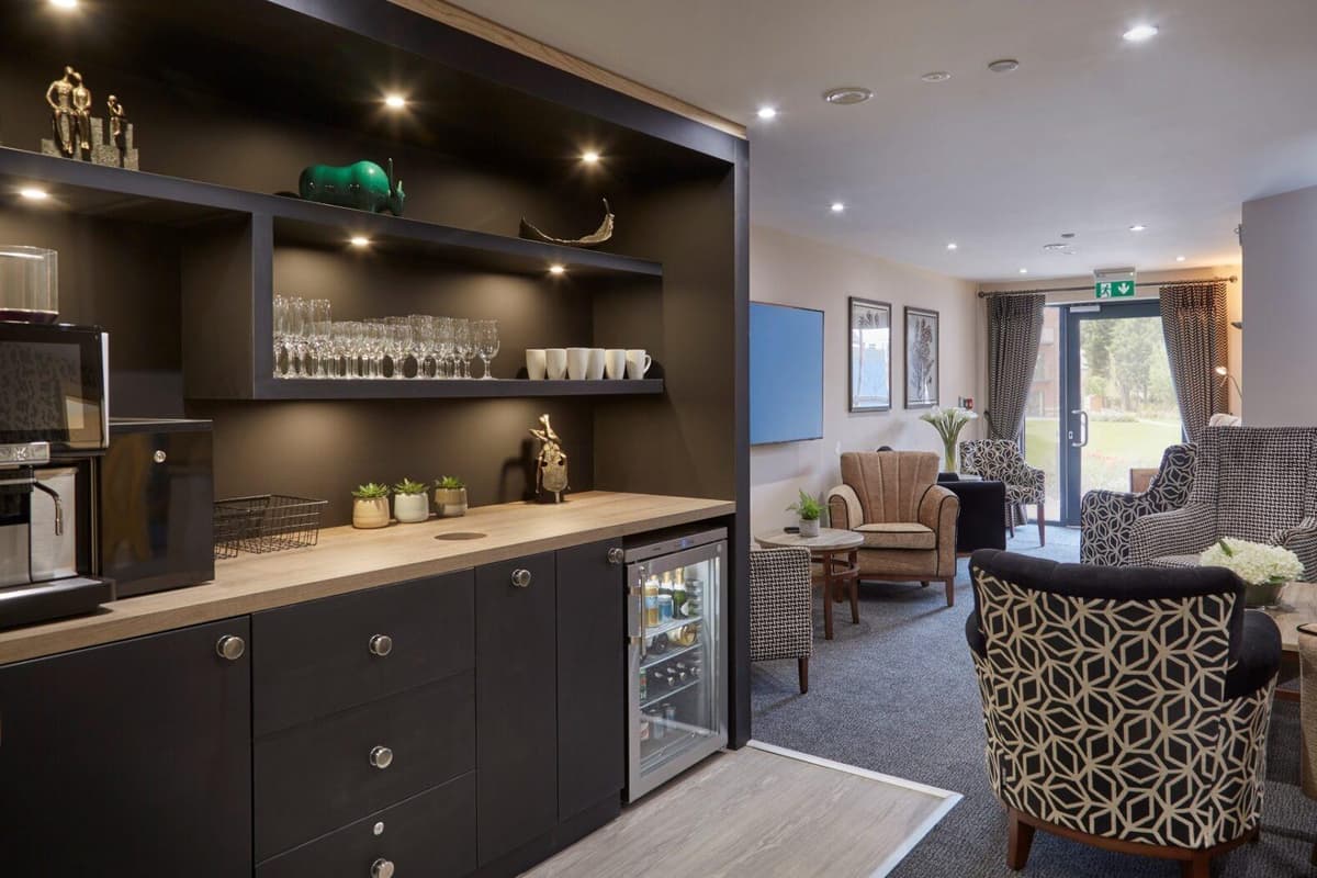 Retirement Longe New coffee lounge, restaurant and show apartments unveiled at luxury ...
