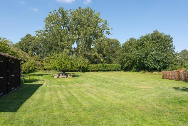 This house is on three quarters of an acre plot