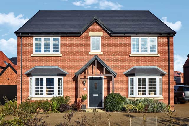The Attingham house type. One of these Linden Homes property designs will be available to view at the open days in Biddenham