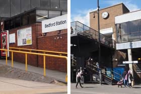 Bedford and Luton train stations