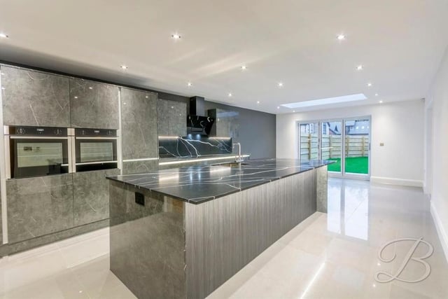 The classy kitchen sparkles - literally! A range of features can be tailored to your own specification, and you are also given your own choice of finishes.