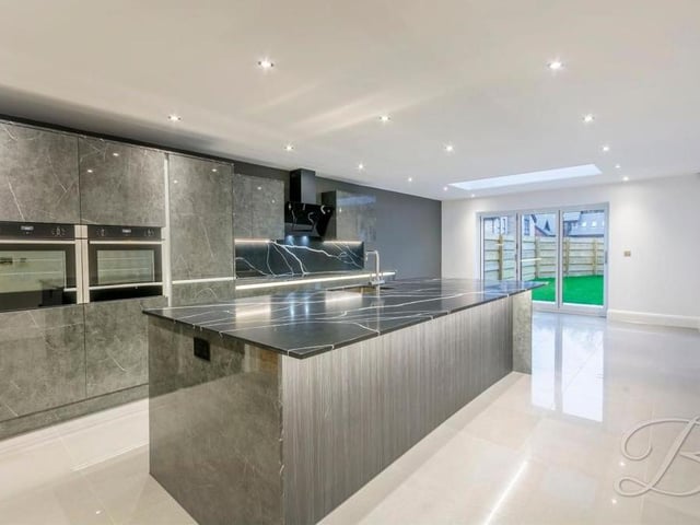 The classy kitchen sparkles - literally! A range of features can be tailored to your own specification, and you are also given your own choice of finishes.