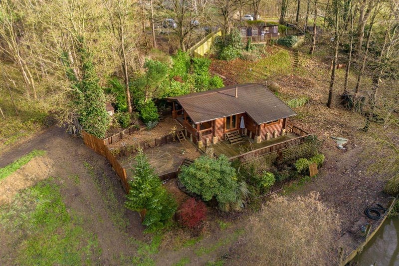 A drone's eye view of Kingfisher Lodge