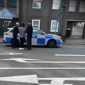 The arrest at Union Street, Bedford (Picture: Bedford Community Policing Team)