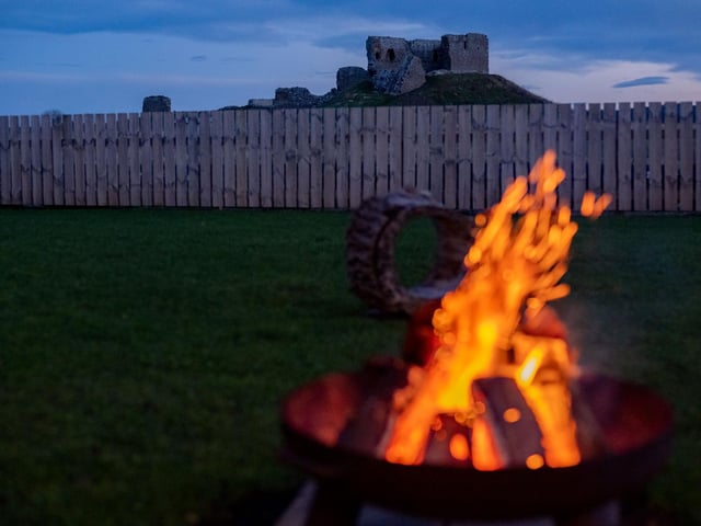 Light up the fire bowl in your own private garden and enjoy tasty toasted marshmallows.