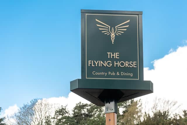 The Flying Horse in Clophill