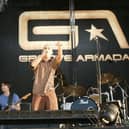 Groove Armada perform ay "The Nokia Isle of Wight Festival 2004". Photo by Getty Images