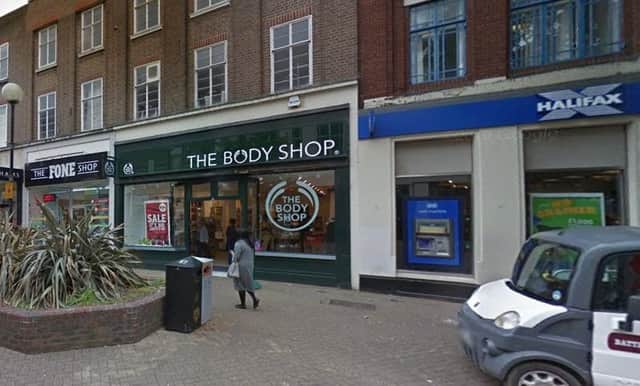 The Body Shop in Bedford's Silver Street