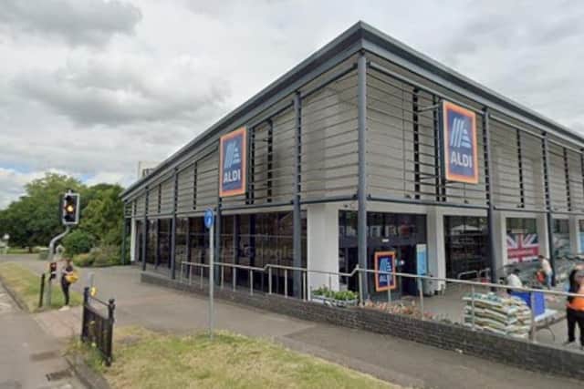 Aldi, in Church Lane, Bedford