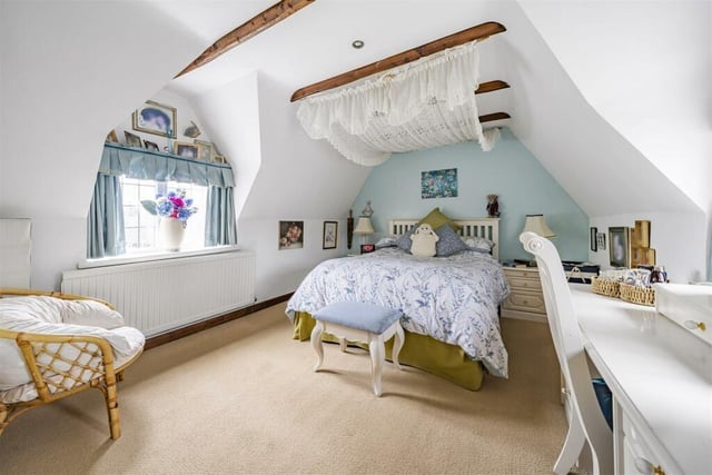 All three bedrooms are doubles - and the landing is so spacious, it's currently being used as an office