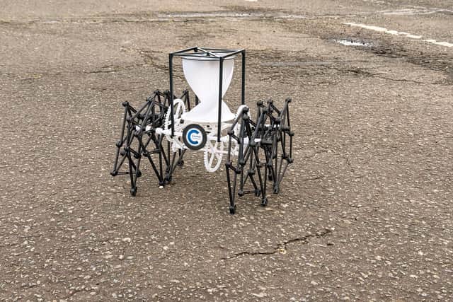 Meet the wind-powered robot designed by Cranfield University ...