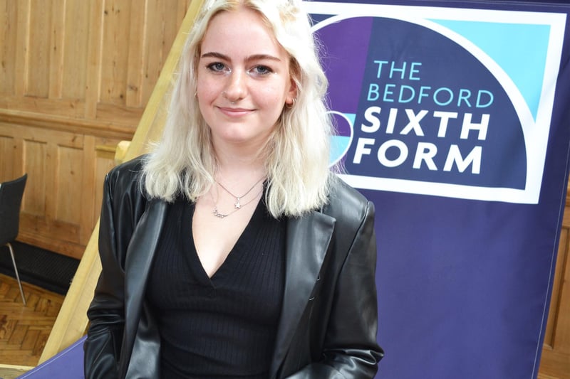 The Bedford Sixth Form student Astrid Westlake,  who is off to Cambridge University to study Human, Social and Politcal Sciences