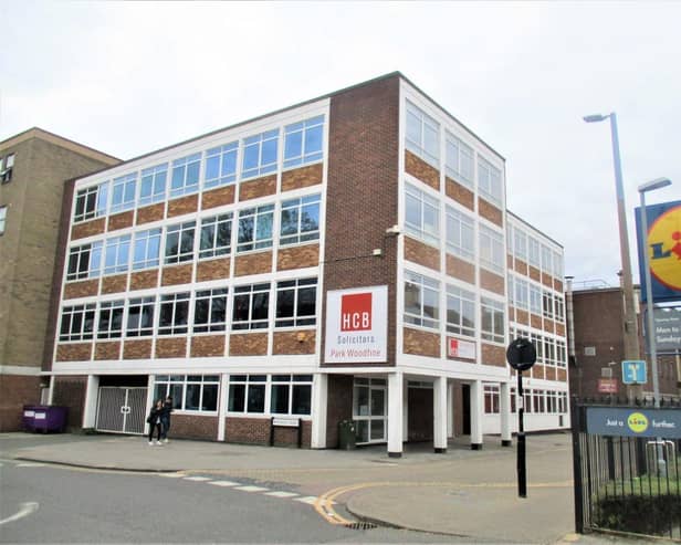 The sale of this office building in Lurke Street, Bedford, has benefited an oversees charity