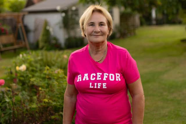 Diana Noel prepares for Race for Life