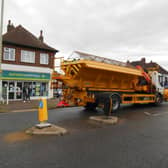 Gritters out in force (Picture courtesy of Bedford Borough Council)
