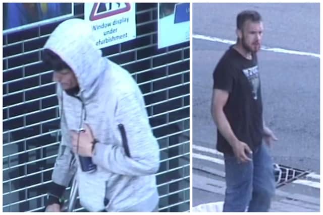 Officers would like to speak to these men as they believe they may have information that will assist their investigation