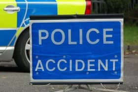The collision happened on the A6