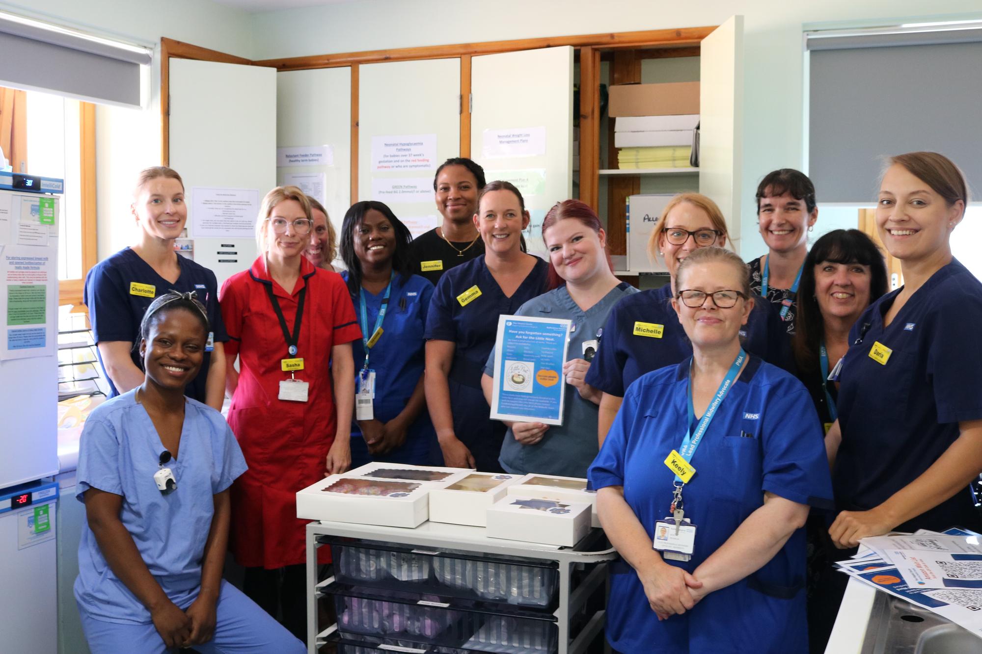 Free personal care items at Bedford maternity ward thanks to Little Nest