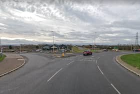 Clapham Road roundabout