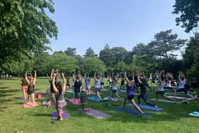 Join annual Yoga and Wellbeing in the Park event, at Bedford Park on Sunday, June 9