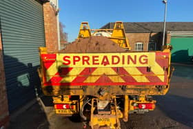 Gritting is underway in preparation for the cold snap expected this week.