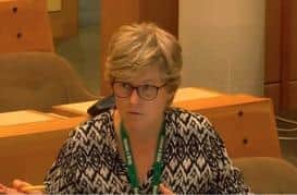 Councillor Christine McHugh Screenshot Budget and Corporate Services Overview and Scrutiny Committee 13th July, 2023