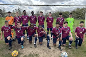 Bedford Rovers U15s - booked place in final.