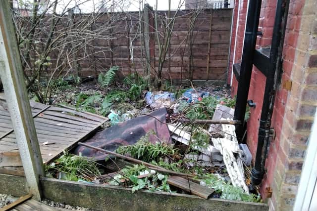 "This property was left in an unacceptable state, and this can have a negative impact on nearby homes and businesses"
