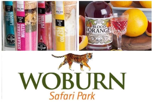 Will you visit the Christmas stalls this year? Images: Woburn Safari Park.