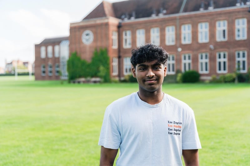 Varun Nathan is one of six Bedford School boys who will study medicine after getting three A*s. Varun was hugely relieved to see his results after seeing news reports that fewer A and A* results have been awarded nationally. He has already shown an interest in anaesthetics and plastics.
