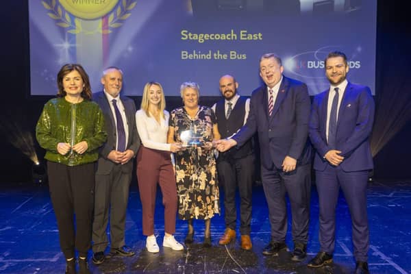 Stagecoach East wins the Gold Award