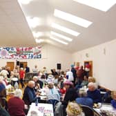 A capacity crowd from across Bedfordshire at the Tibbs Coronation Party