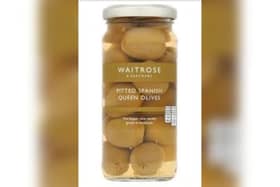Waitrose Pitted Spanish Queen Olives have been pulled from the shelves