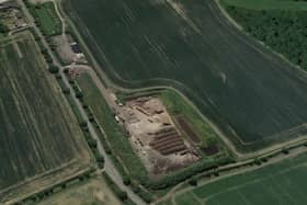 Ravensden Composting Facility Screenshot Google Earth (C) 2023 Google Image capture May 2020 
