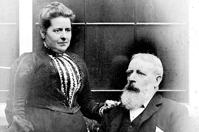 Charles and Josephine Wells