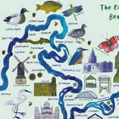 River Great Ouse Map Illustration