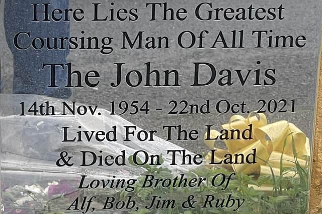 Nobody in Ampthill knows who John Davis was or why the 2ft memorial has been placed there