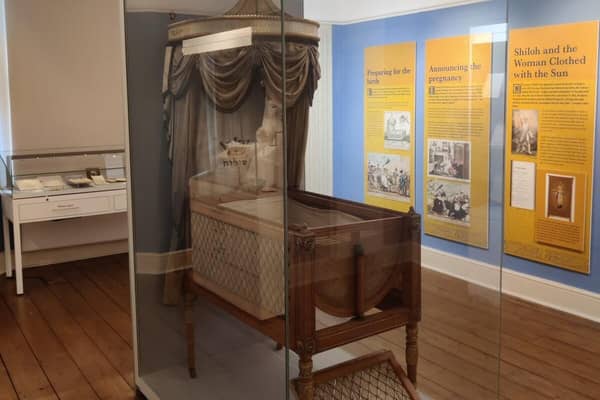 The Cradle on display at the Panacea Museum
