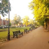 The Embankment benches